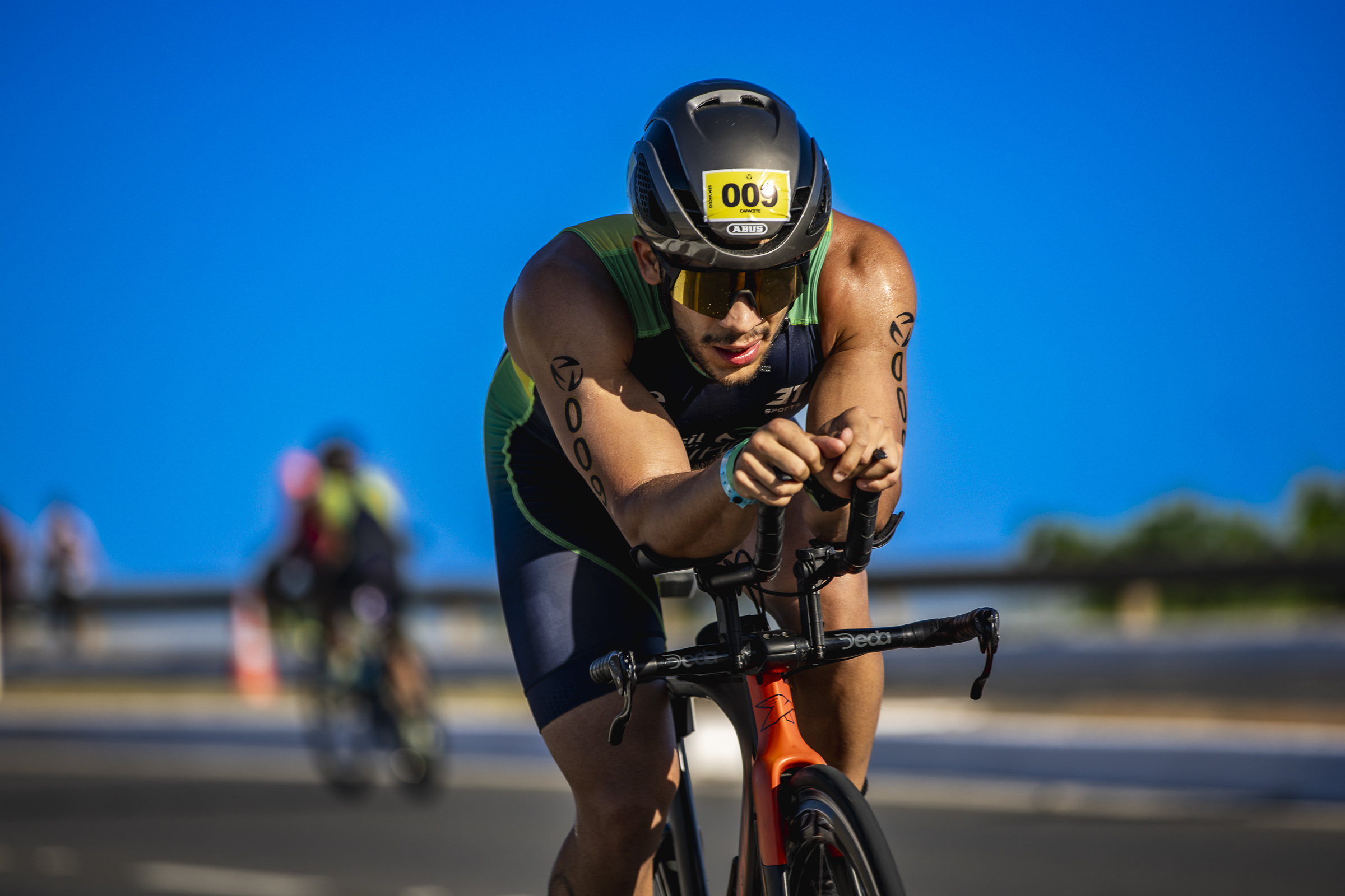 Concentração total no ciclismo